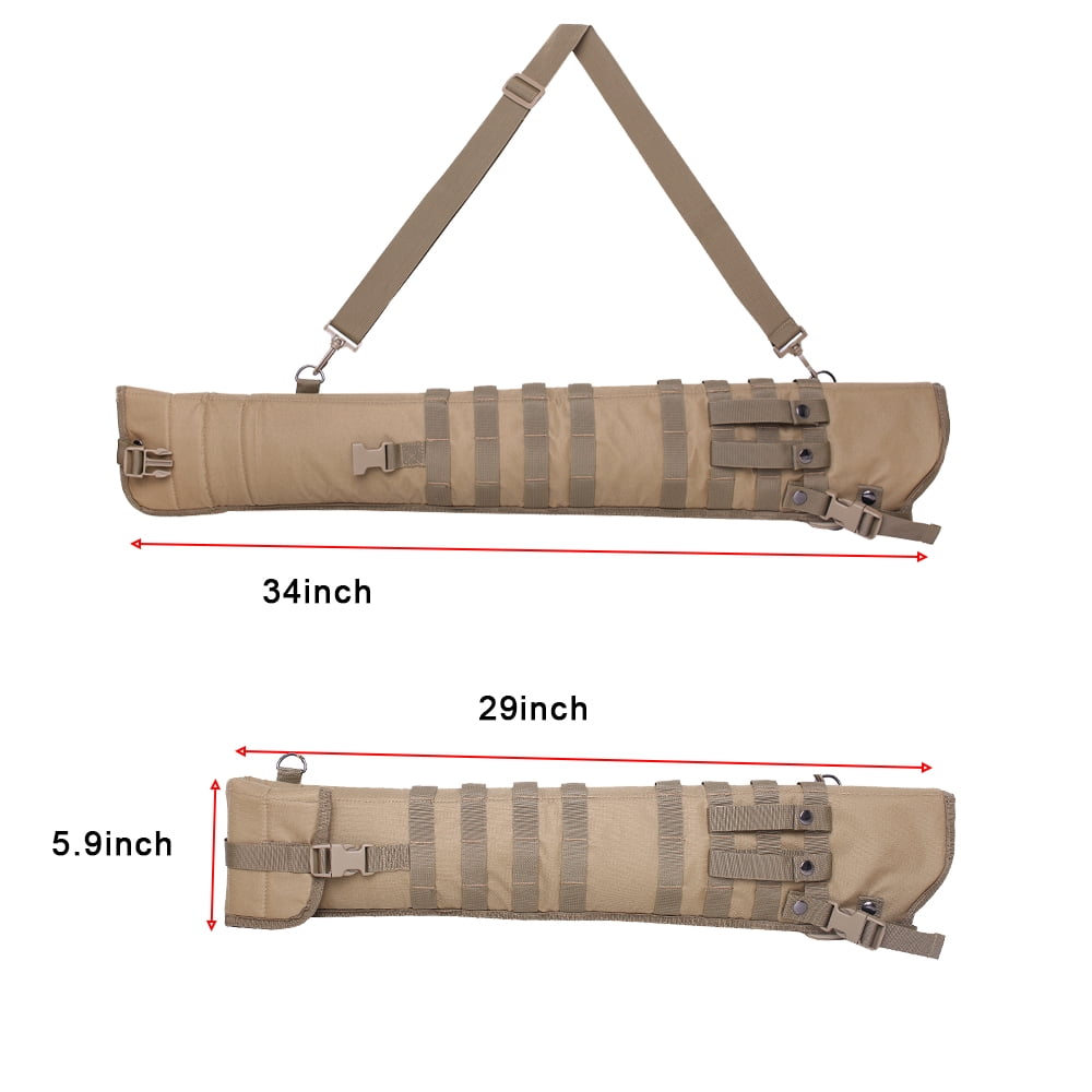 Kylebooker Hunting Rifle Gun Scabbard Case 34inch Khaki
