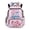 Axolotl Pink, variant on Cool Dinosaur Kids Backpack Boys Bookbag Durable Polyester with Front Pockets Adjustable Straps Back to School Supplies
