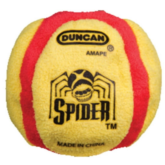 Duncan Spider Footbag - 5 Panel -Yellow and Red