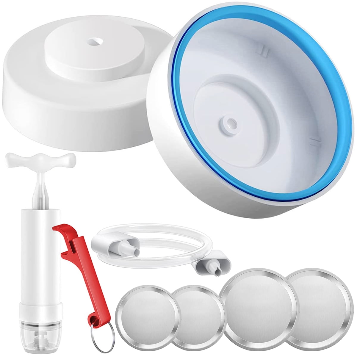 Nyidpsz Mason Jar Vacuum Sealer Kit Portable Mason Jar Vacuum Sealing