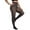 Black, variant on jinghuiyue Women Fleece Lined Tights Fake Translucent Warm Pantyhose Opaque Thick Stocking Leggings M/L