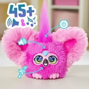 Furby Furblets Flo-Flo Mini Flamingo Friend, Electronic Plush Toys for Girls & Boys, School Backpack Charms, 6+