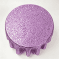 thumbnail image 4 of Dpityserensio 23.6 inch Round Sequin Tablecloth, Sparkly Party Table Cover with Glitter Sequins, Reusable Decor for Wedding Christmas Cake Table, 4 of 5
