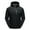 Black, variant on Bcfgryg Men's Mountain Waterproof Jacket Winter Hooded Raincoat Jackets Black L