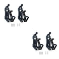 thumbnail image 4 of Wweixi 2PCS Mount For Roof Rack Mount Accessories Wall Mounting Mount Brackets For Roof Rack Truck Boats Black 2Set, 4 of 6