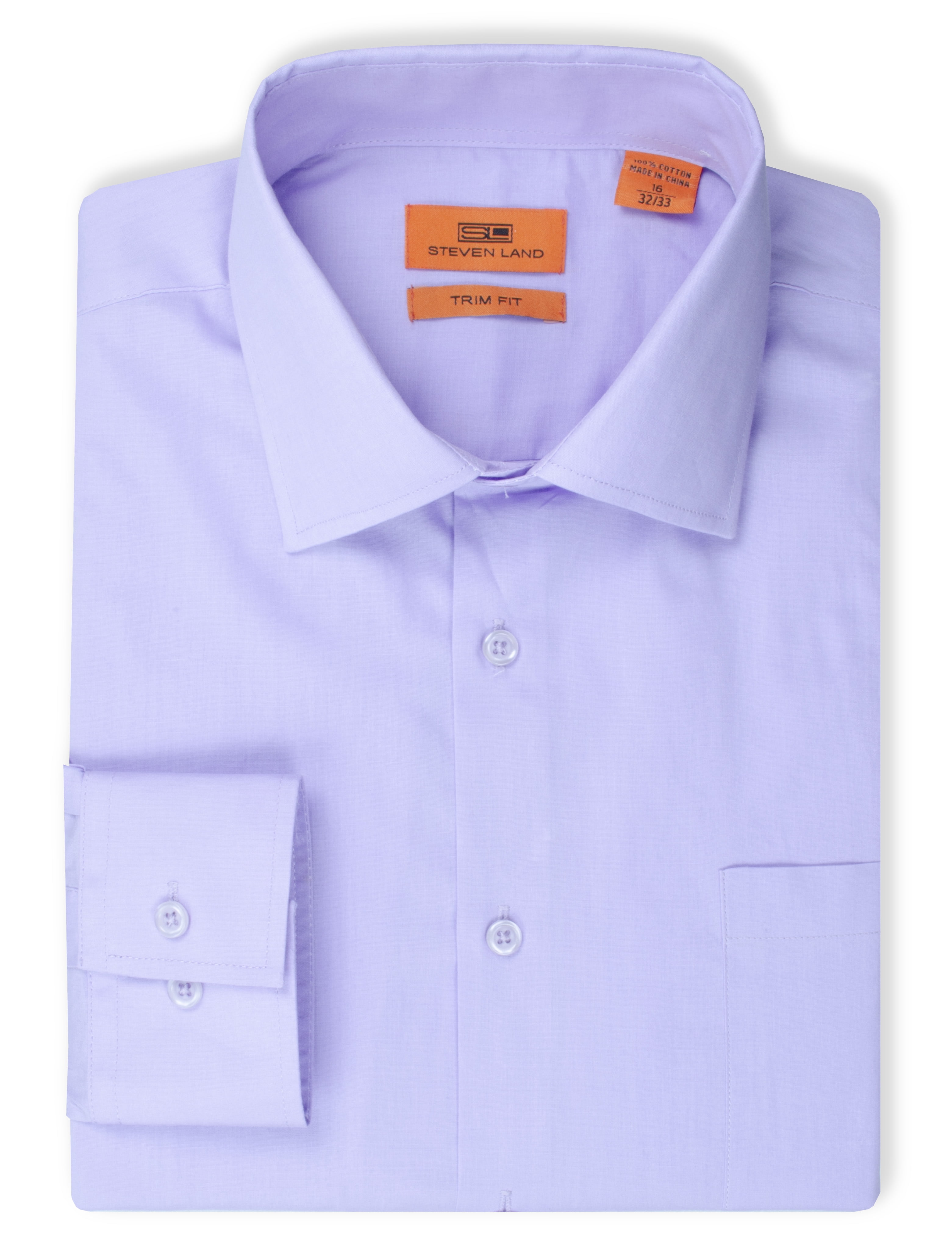 100% Cotton Dress Shirt | Lilac 