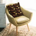 thumbnail image 2 of Throw Pillow Covers 20x20 Inch, Fall Maple Leaves Decorative Pillow Cases for Couch Sofa Bed, Autumn Farmhouse Yellow Orange Plants Cotton Linen Square Home Decor Pillowcases with Hidden Zipper, 2 of 7