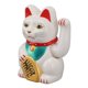 thumbnail image 1 of Gato De La Fortuna De Escritorio, Plástico Decorativo Del Gato De La Fortuna Lindo Duradero Para La Oficina, 1 of 7