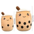 thumbnail image 2 of Juguete De Peluche De Té De Burbujas De 24Cm/ 35Cm, Muñeco Suave De Té De La Leche, Almohada Con Forma De Taza De Té, Cojín, Juguetes Para Niños, Regalo De Cumpleaños Yuarrent FN007163-04, 2 of 5