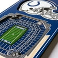 thumbnail image 2 of Indianapolis Colts 6'' x 19'' 3D StadiumView Banner, 2 of 3