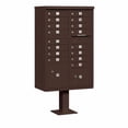 thumbnail image 3 of Cluster Box Unit with 16 Doors and 2 Parcel Lockers in White with USPS Access Type III, 3 of 6