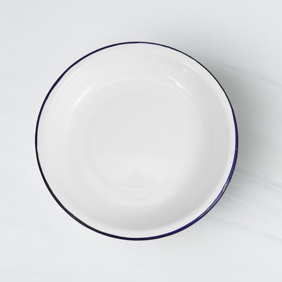 PENIKOKO Platos Vintage De Esmalte Con Profundo Para Servir Ensaladas Y Aperitivos Multicolor