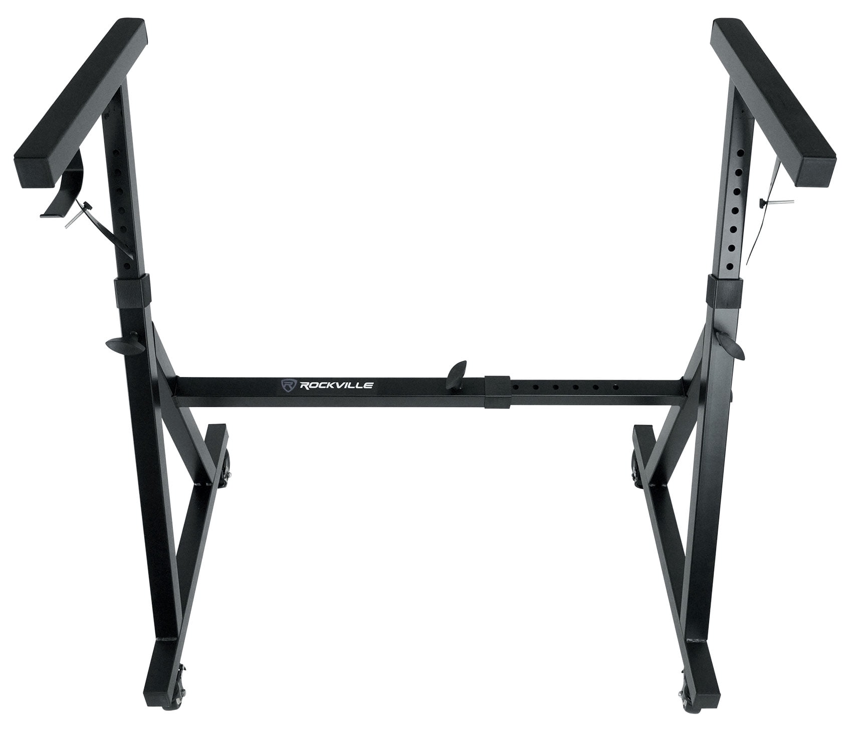 Rockville Z40W Z-Style Keyboard Stand+Wheels+Bag Fits Yamaha PSRS775