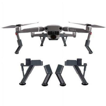 UPC: 0818213542909 | Landing Gear Legs Height Extender Kit with Riser Set Stabilizers for DJI Mavic 2 Pro/Zoom Quadcopter Gray