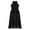 Black, variant on iiniim Kids Girls Lyrican Dance Dress Modern Contemporary Ballet Leotard with Mesh Maxi Skirts Size 8-16 A White 16