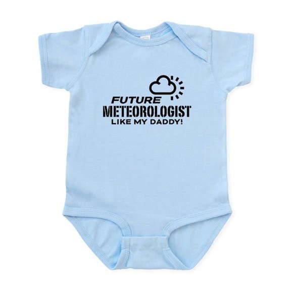 CafePress - Future Meteorologist Like My Daddy Infant Bodysuit - Baby Light Bodysuit, Size Newborn - 24 Months