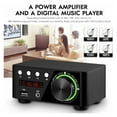thumbnail image 4 of Mini Digital HiFi Bluetooth 5.0 Power Class D Amplifier Audio Amp 50W*2 Home Theater Car Marine USB TF-Card ,High Sound, 4 of 7