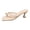 White, variant on Women's Pearl Kitten Heels Thong Sandals Fashion Square Toe Flip Flop Low Heels Slip On Wedding Dressy Slide Shoes Black Size 6