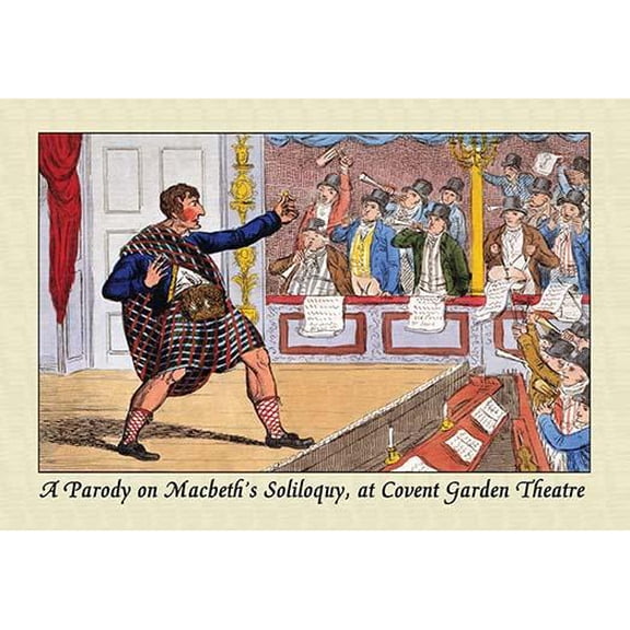 Macbeth's Soliloquy- Fine Art Canvas Print (20" x 30")