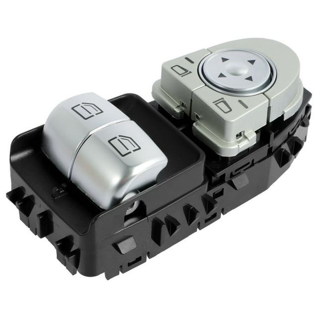 Car Window Switch Compatible with Vito W447 2015-2018 Plastic Power Window Switch Button Window Control Switch Professional Window Lifter Switch for Car Auto (Black)