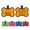 Orange, variant on Silicone Dog Tags Engraved for Pets, Personalized Custom Engraved Dog Tags and Cat Tags, Laser Engraved Double Sided, Silent Pet ID Tag