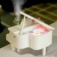 thumbnail image 7 of Humidifier Piano Flower Humidifier, USB Small Humidifier, 350ml Quiet Ultrasonic Cool Mist, 2 Mist Modes, 7 Color LED Night Light, Auto Shut Off, for Bedroom Desk Office Dry Air Usb Humidifier, 7 of 7