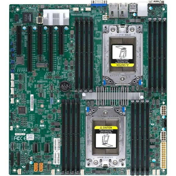 *NEW* Supermicro Motherboard H11DSI-NT Socket SP3 AMD EPYC 7001/7002 Series Processors - DDR4 - SATA3&USB3. 0 - V&2GbE - EATX Form Factor Full Warranty