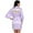 Purple, variant on Fashion Robe for Women New Gold Lettered Kimono Lightweight Bridesmaid Sleepwear Bathrobe S-2XL