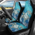 thumbnail image 3 of Uorisanigo Car Seat Covers Waterproof Front Seat Covers Vintage Turtle Anti-Slip Back Fabric All-Season Protection Fashion Auto Interior Universal Vehicle Accessories, 3 of 7