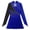 Royal Blue, variant on Raenseen Women Adult Gymnastics Ballet Dance Skirted Leotard Lyrical Figure Ice Skating Dress White S
