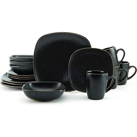

Pfaltzgraff® Decker 16-Piece Dinnerware Set Black