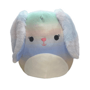 Squishmallow 12 Inch Wu the Easter Bunny Rainbow Super Soft Plush Toy Pet Pillow Animal
