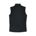 thumbnail image 5 of CORE365 CE701W Women's Cruise Two-Layer Fleece Bonded Soft Shell Vest-Black-XS, 5 of 5