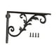 thumbnail image 2 of Soporte de estante decorativo para pared, ménsula de diseño vintage, soporte de jardín derecho Estilo C, 2 of 6