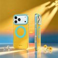 thumbnail image 2 of Magnetic For iPhone 17 Phone Case,Compatible with Wireless Charging,Vibrant Two-color Contrasting Design,Anti-Scratch Shockproof Anti-fall Drop protection,Thin Fit Phone Case,F, 2 of 7