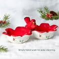 thumbnail image 4 of Pfaltzgraff Winterberry 2 Section Serving Bowl, 4 of 10