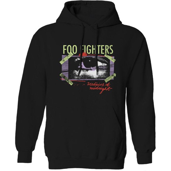Foo Fighters Adult Medicine At Midnight Taped Hoodie