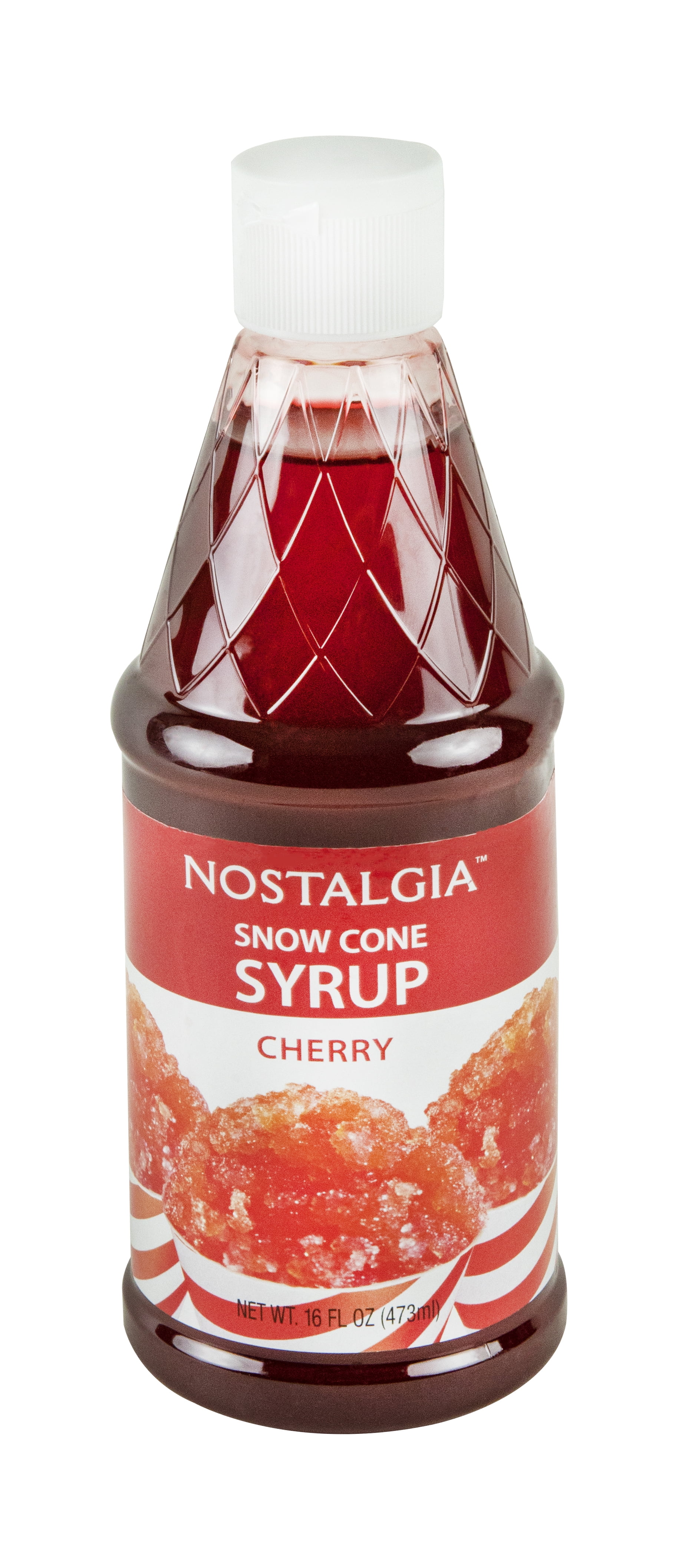 Nostalgia Cherry Snow Cone Syrup, 16 oz