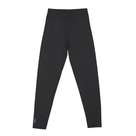 Duofold By Champion Youth Varitherm Flex Weight Baselayer Pants, Black, Small