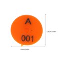 thumbnail image 2 of unbranded 100Ud Identificación Duradera Para Orejas De Pequeños Con Ergonómico, 2 of 8