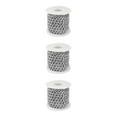thumbnail image 4 of Guardoinrt Curb Chains Twisted Cross Cable Chain Findings Jewelry Materials DIY Silver 5Meters 3Set, 4 of 6