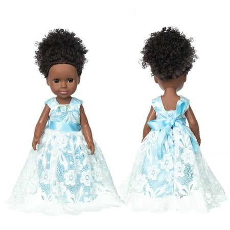 Agiberg Noir Africain Noir Bebe Mignon Boucles Noir 35cm Vinyle Bebe Jouet Walmart Canada