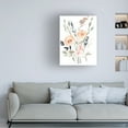 thumbnail image 3 of Jennifer Goldberger 'Peach and Paynes Bouquet II' Canvas Art, 3 of 4
