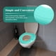 thumbnail image 4 of Funda de asiento de inodoro autoadhesiva de EVA, funda para tapa de inodoro, cojín para asiento de orinal, 4 of 7