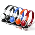 thumbnail image 2 of Bulk Kid Headphones 10 Pack Muti-color Keewonda on Ear Headsets Classroom Earbuds for Schools, 2 of 8