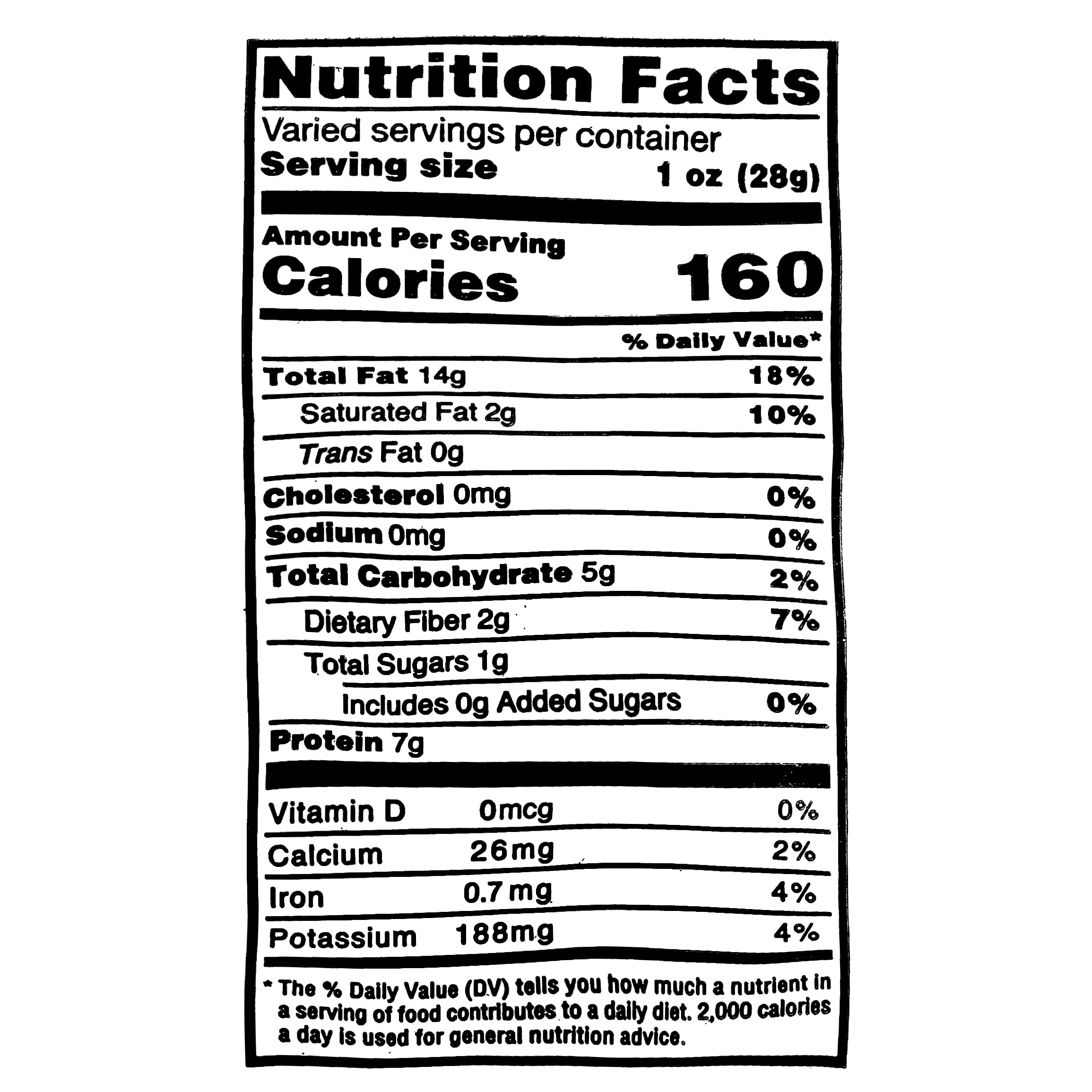 Produce Unbranded Mani Crudo 16 Oz