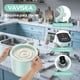 thumbnail image 4 of Maquina de Helados VAVSEA de 1700ML, 2 en 1 Maquina para Helados Eléctrica con Pantalla LED y Temporizador, Recipiente Congelador con Doble Aislamiento para Helado, Yogur Helado y Sorbete, Verde Menta, 4 of 7