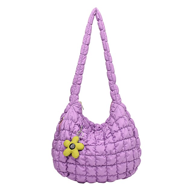 Bolso Hombro Compuesto Transpirable Acolchado Bordado Duradero Mujer Ocio Diario