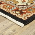 thumbnail image 2 of Oriental Weavers Lilihan Area Rug 4929A Traditional Black Bulbs Loops 2' x 6' Rectangle, 2 of 2