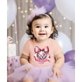 thumbnail image 3 of Birthday Girl Coquette Disco Ball Shirt for Girls Trendy Pink Bow Party Theme T-Shirt for Kids Peach Shirt Youth Small, 3 of 5